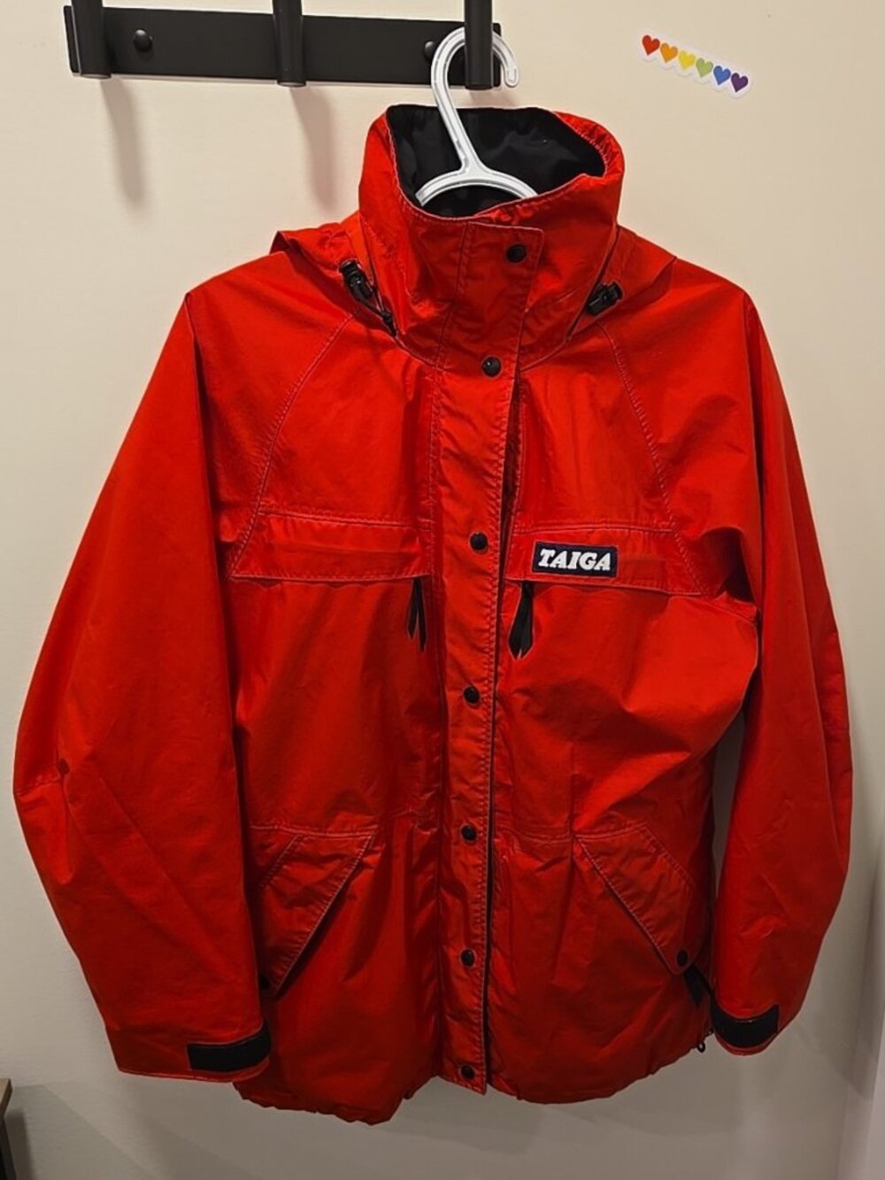 Vintage Taiga Gore-Tex Women's Large Full Double Zip Hooded Jacket